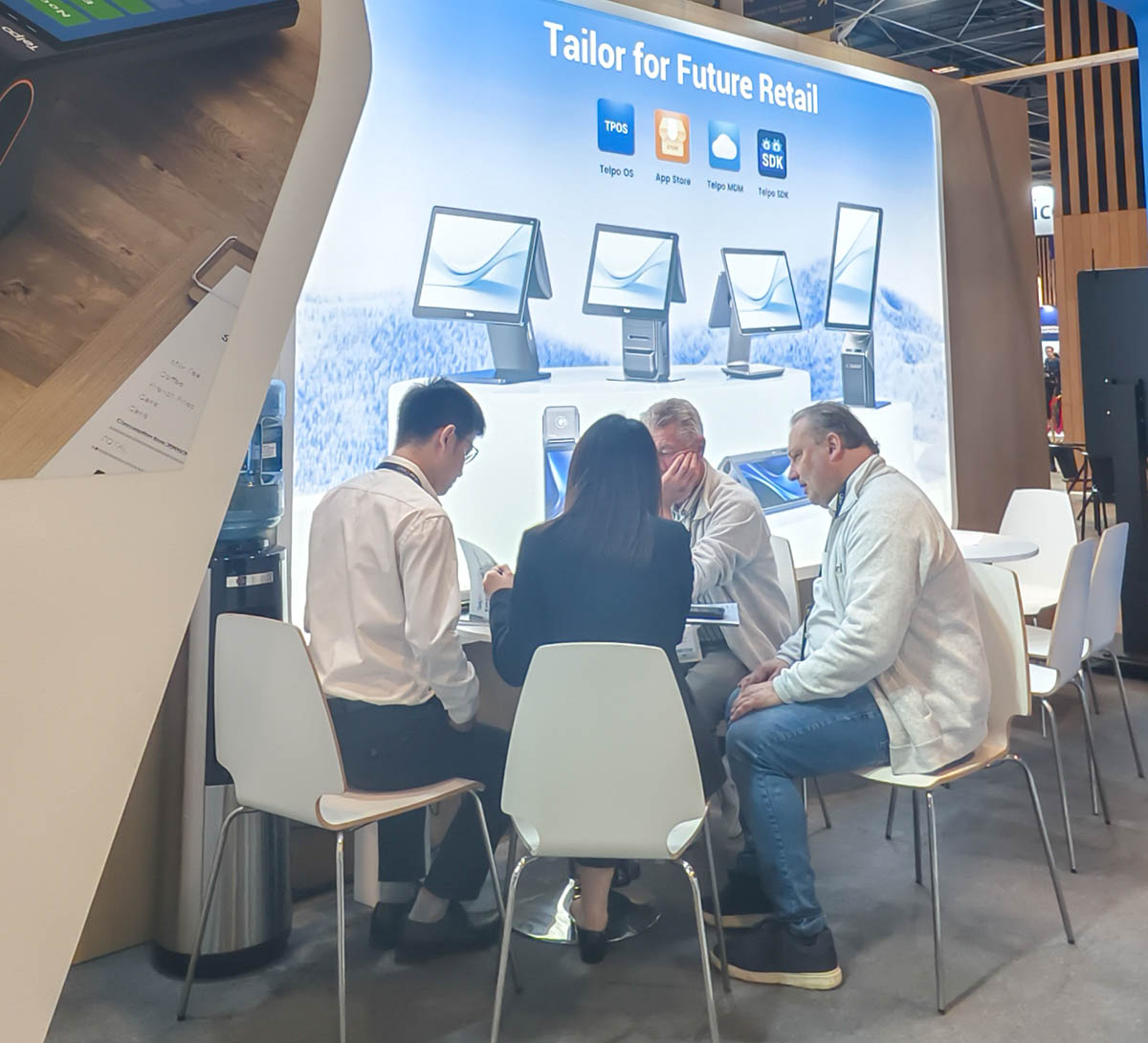Telpo at Paris Retail Week Exhibition